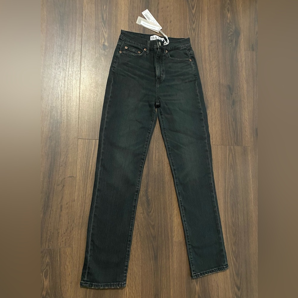 NWT Women’s Daze Black Smarty Pants High Rise Slim Jeans 25 - Picture 3 of 13